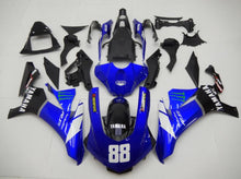 Load image into Gallery viewer, Blue and Black White Monster - YZF-R1 15-19 Fairing Kit