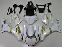 Load image into Gallery viewer, White and Golden Factory Style - YZF-R1 15-19 Fairing Kit