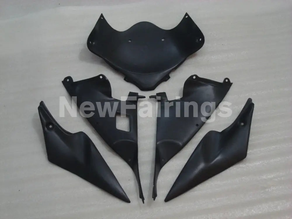 Matte Black and Orange Corona - GSX-R750 06-07 Fairing Kit