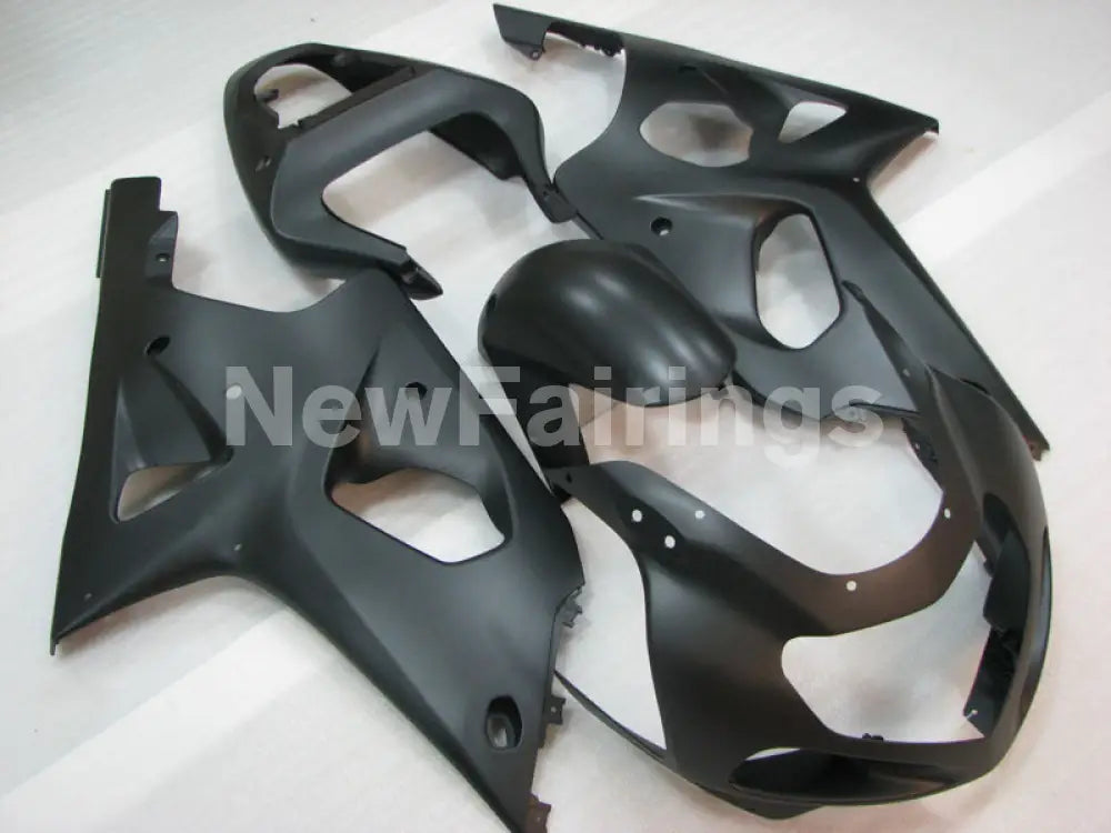 Matte Black No decals - GSX - R1000 00 - 02 Fairing Kit