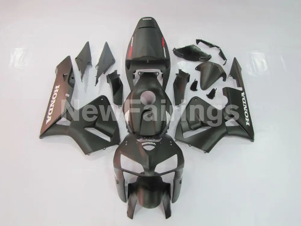 Matte Black Factory Style - CBR600RR 05-06 Fairing Kit -