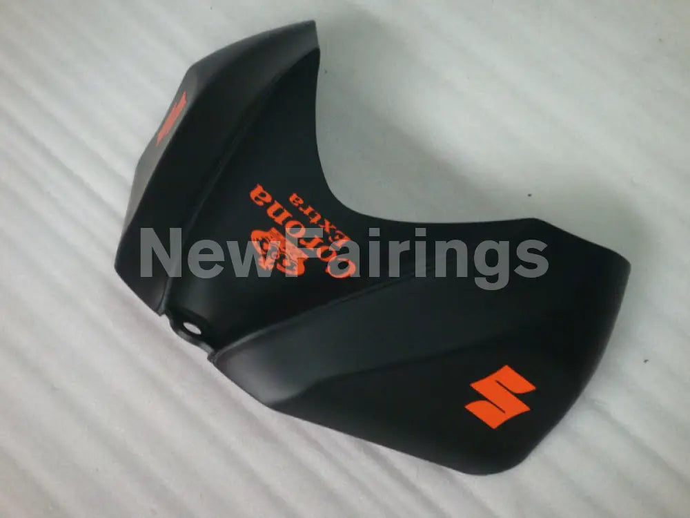 Matte Black and Orange Corona - GSX-R600 06-07 Fairing Kit