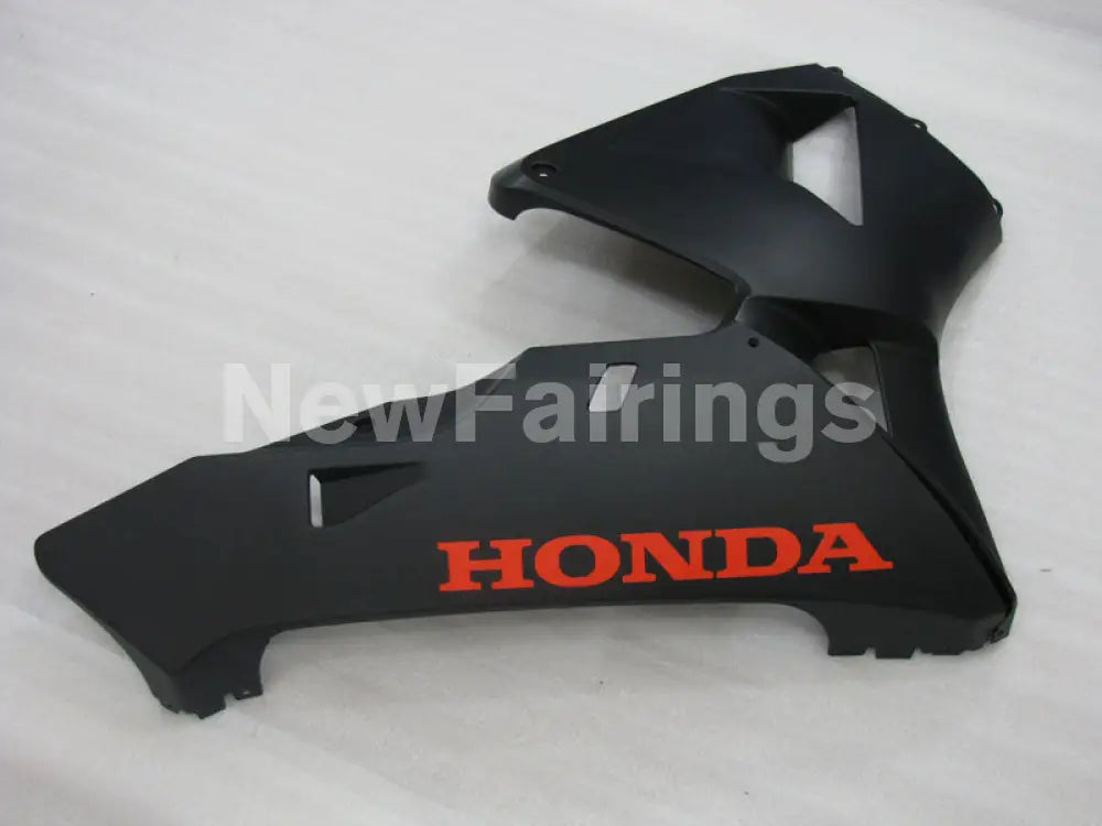 Matte Black with red decals Factory Style - CBR600RR 05-06