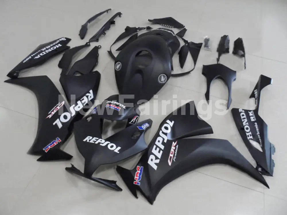 Matte Black Repsol - CBR1000RR 12-16 Fairing Kit - Vehicles