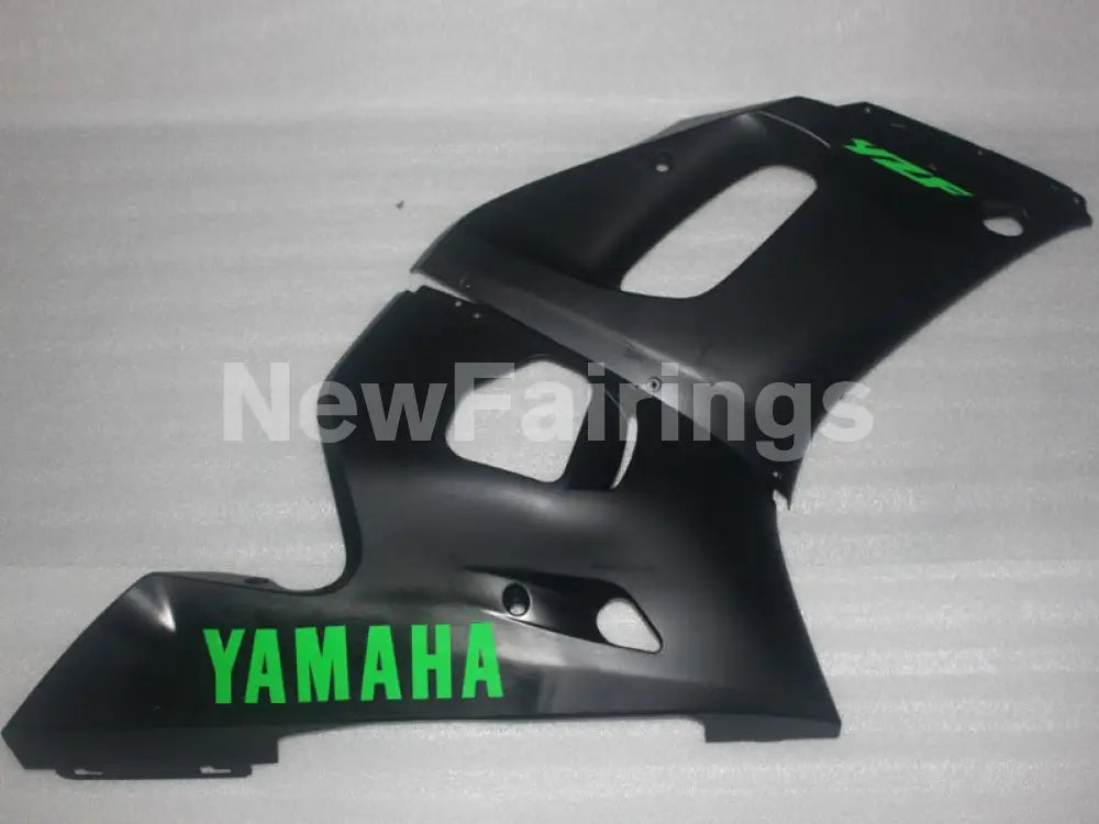 Matte Black with Green Decals Factory Style - YZF-R6 98-02 Fairing Kit Vehicles & Parts > Vehicle Parts & Accessories >