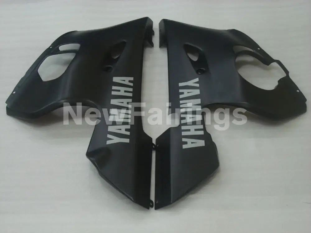 Matte Black with Grey Decals Factory Style - YZF-R6 98-02 Fairing Kit Vehicles & Parts > Vehicle Parts & Accessories >