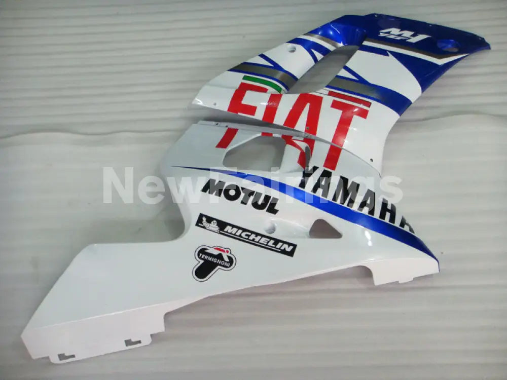 Number 46 Blue and White FIAT - YZF-R6 98-02 Fairing Kit Vehicles & Parts > Vehicle Parts & Accessories > Motor Vehicle