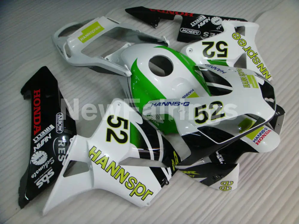 Number 52 White and Blue HANN Spree - CBR600RR 03-04 Fairing