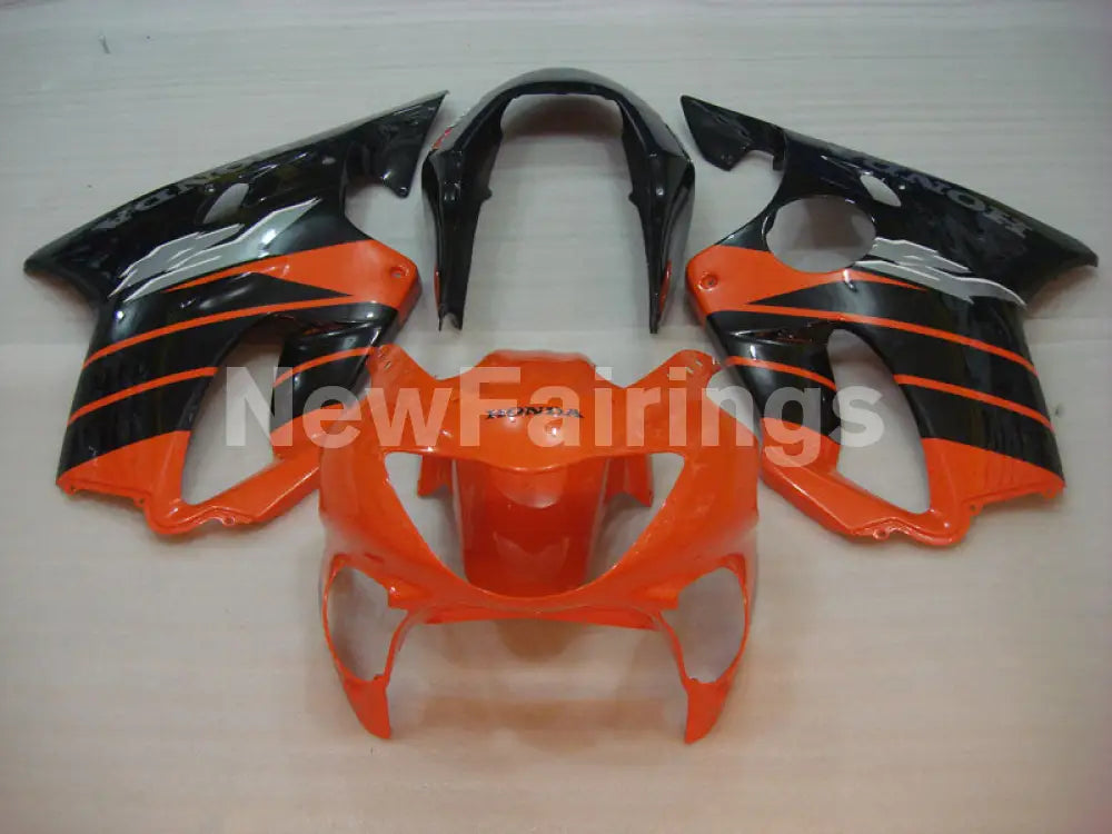 Orange and Black Factory Style - CBR600 F4 99-00 Fairing Kit