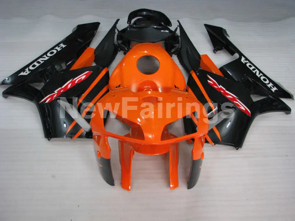 Orange and Black Factory Style - CBR600RR 05-06 Fairing Kit