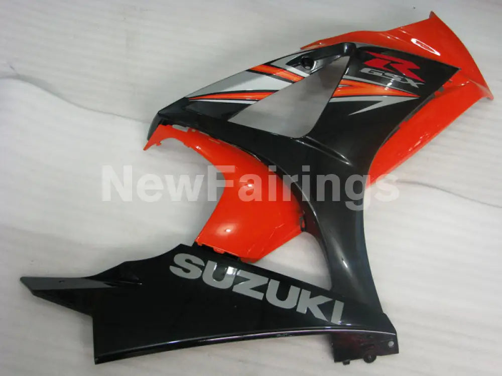 Orange and Black Silver Factory Style - GSX - R1000 07 - 08