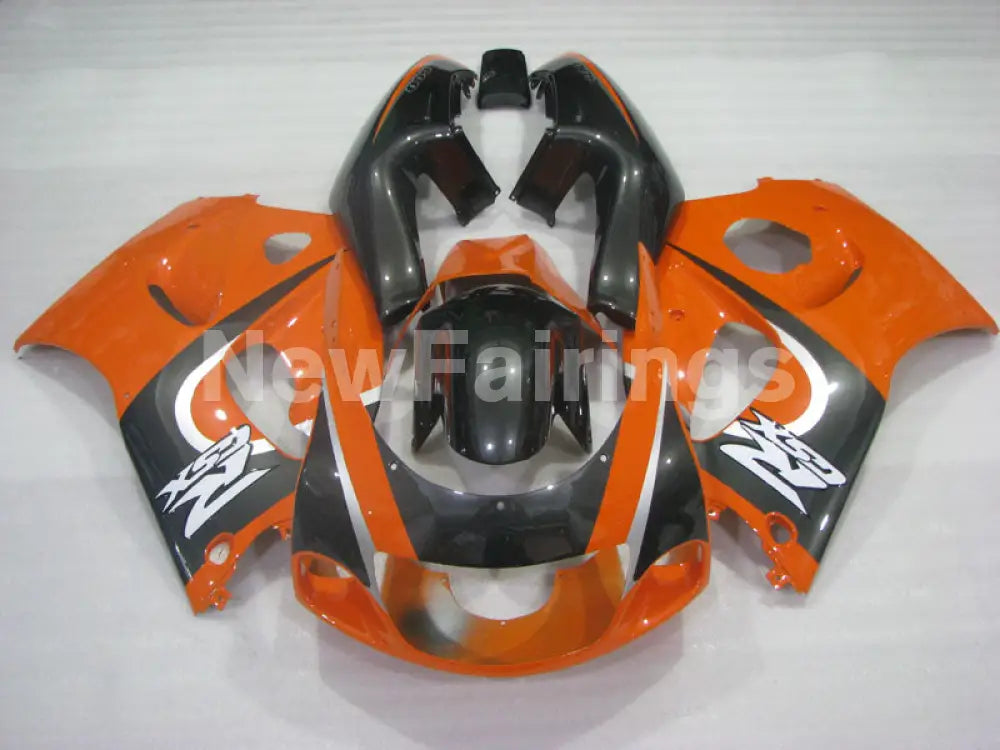 Orange and Grey Factory Style - GSX-R600 96-00 Fairing Kit -