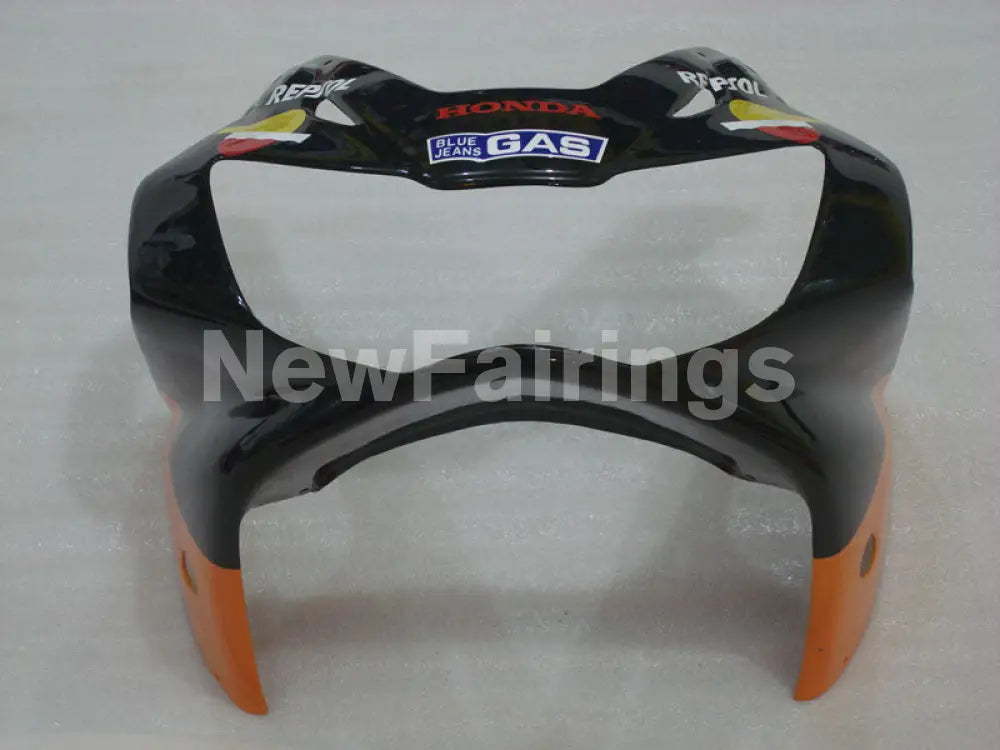 Orange and Red Black Repsol - CBR 929 RR 00-01 Fairing Kit -