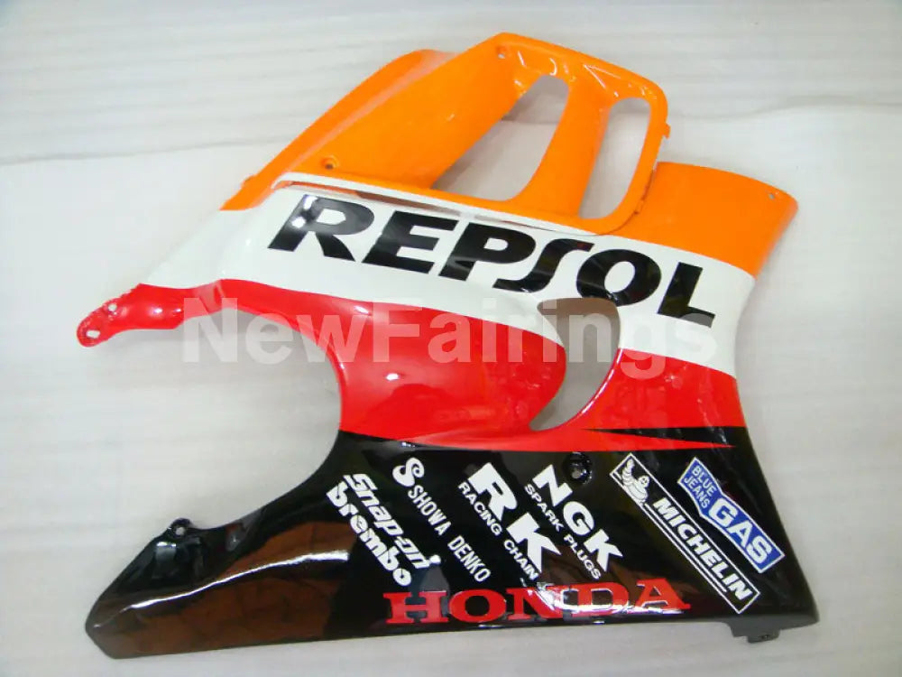 Orange and Red Black Repsol - CBR600 F3 97-98 Fairing Kit -