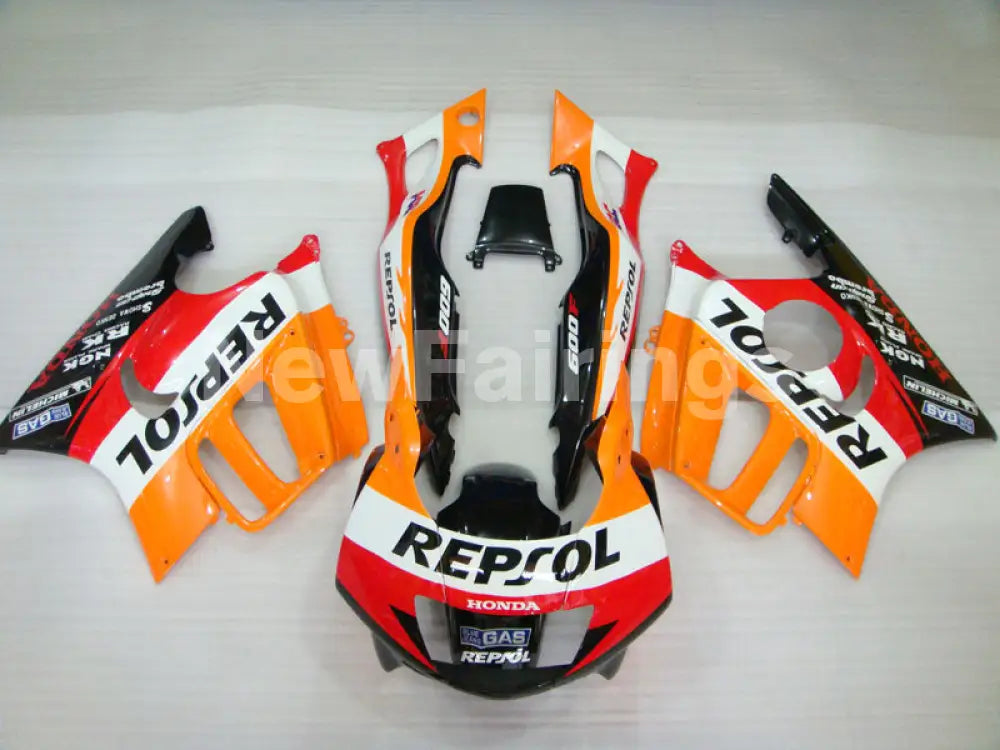 Orange and Red Black Repsol - CBR600 F3 97-98 Fairing Kit -