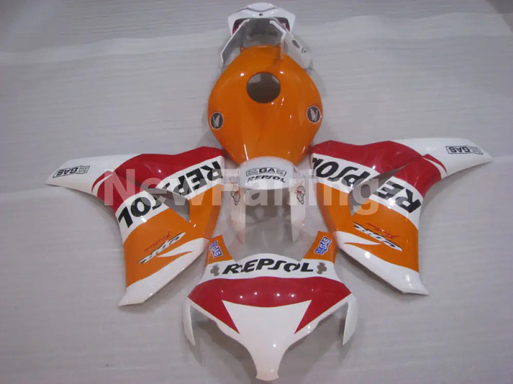 Orange and White Red Repsol - CBR1000RR 08-11 Fairing Kit -