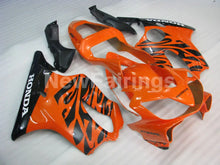 Load image into Gallery viewer, Orange and Black Flame - CBR600 F4i 01-03 Fairing Kit -