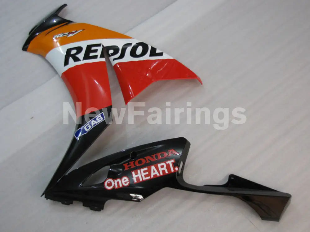 Orange Red and Black Repsol - CBR1000RR 12-16 Fairing Kit -