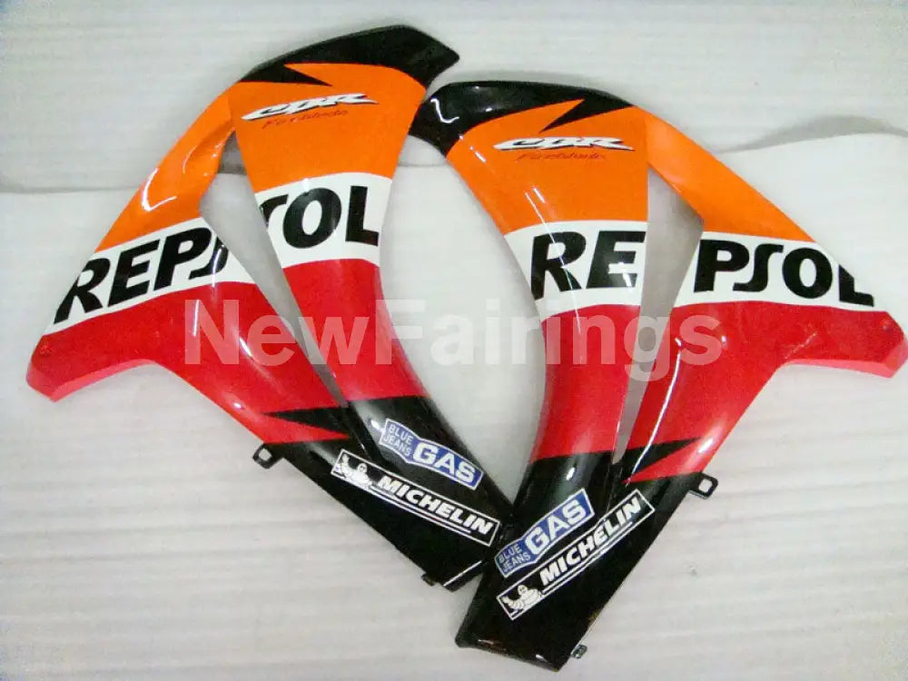 Orange and Red Black Repsol - CBR1000RR 08-11 Fairing Kit -