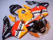 Load image into Gallery viewer, Orange and Red Black Repsol - CBR600RR 03-04 Fairing Kit -