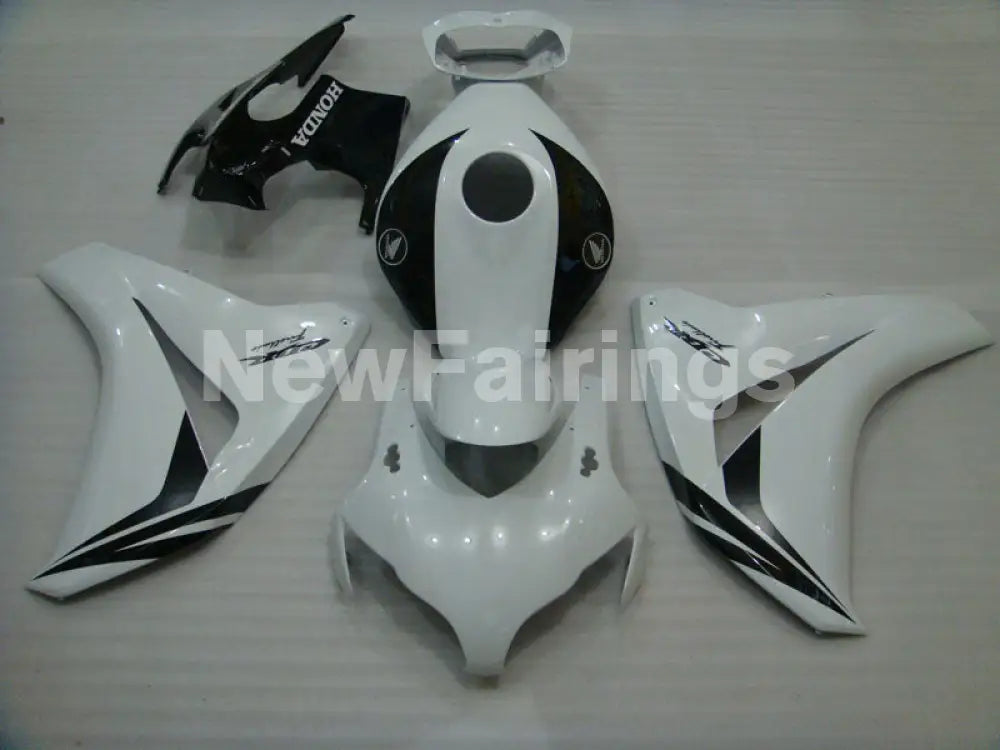 Pearl White and Black Factory Style - CBR1000RR 08-11