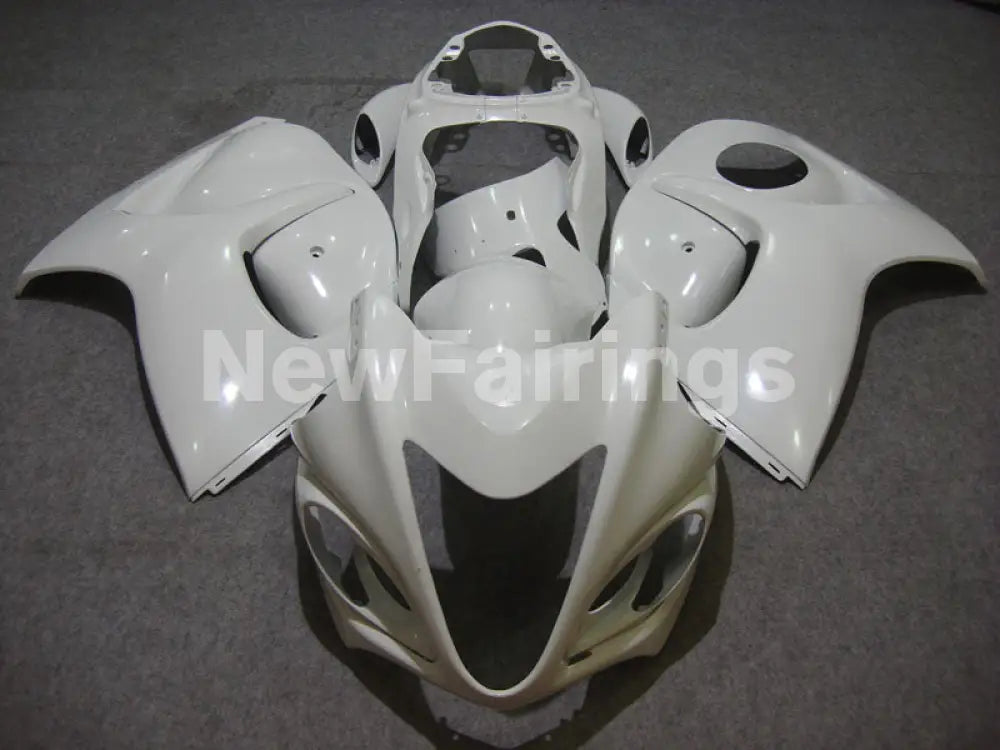 Pearl White No decals - GSX1300R Hayabusa 08-20 Fairing Kit