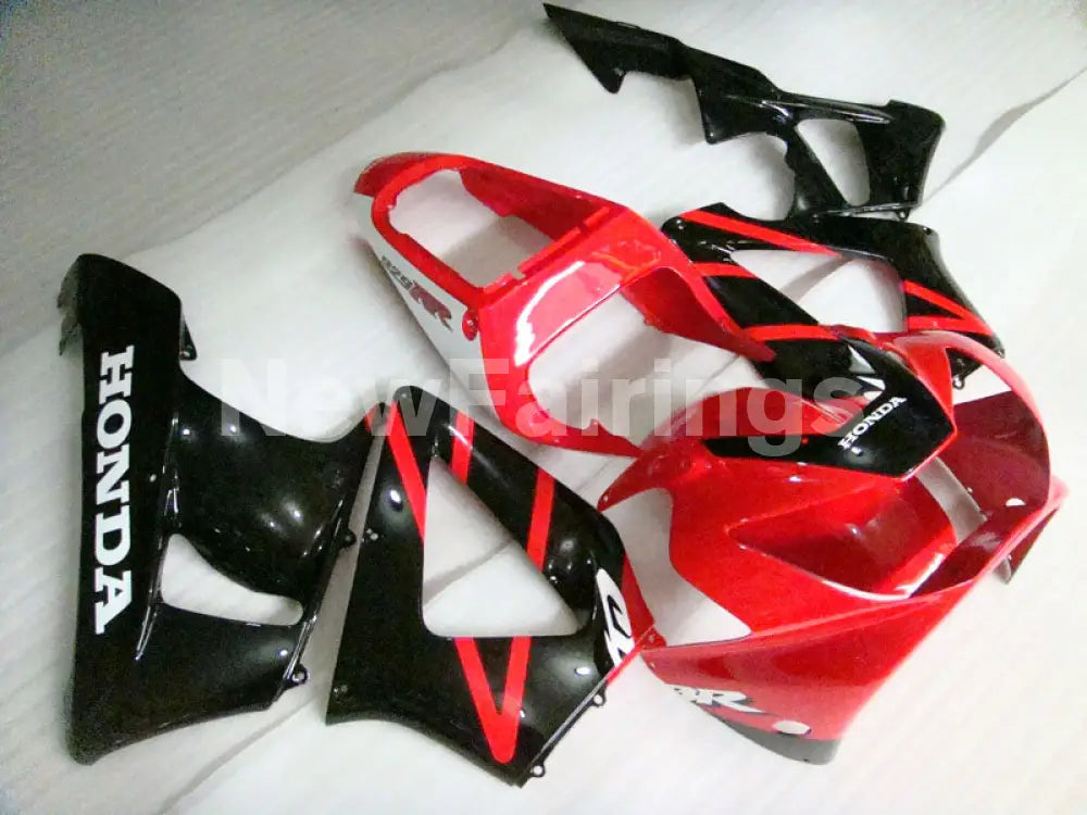 Red and Black Factory Style - CBR 929 RR 00-01 Fairing Kit -