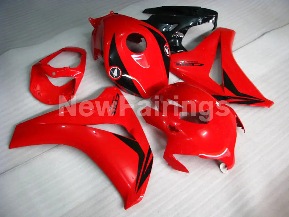 Red and Black Factory Style - CBR1000RR 08-11 Fairing Kit -