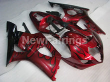 Load image into Gallery viewer, Red and Black Flame - GSX - R1000 03 - 04 Fairing Kit