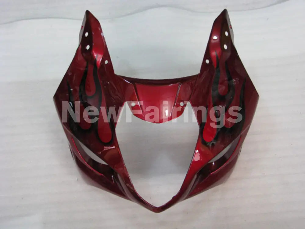 Red and Black Flame - GSX - R1000 03 - 04 Fairing Kit