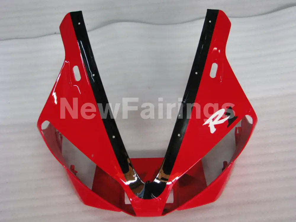 Red and Black White Factory Style - YZF-R1 00-01 Fairing