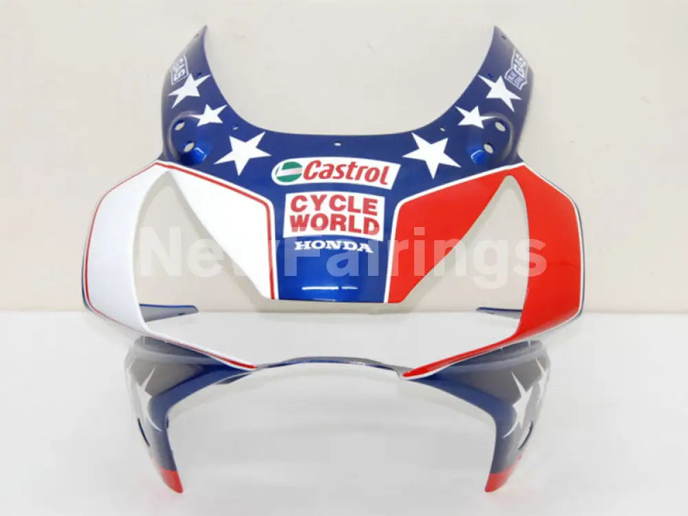 Red and Blue Castrol - CBR 954 RR 02-03 Fairing Kit -