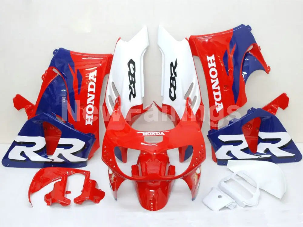 Red and Blue White Factory Style - CBR 900 RR 96-97 Fairing