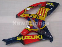 Load image into Gallery viewer, Red and Blue Yellow FCB - GSX-R750 06-07 Fairing Kit