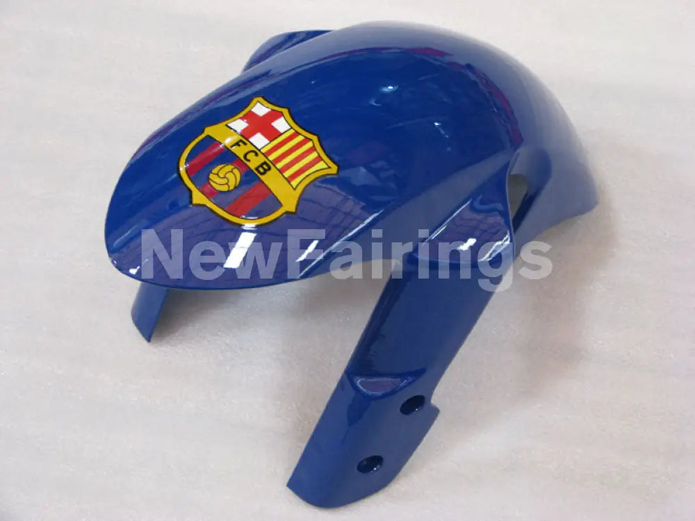 Red and Blue Yellow FCB - GSX-R750 06-07 Fairing Kit