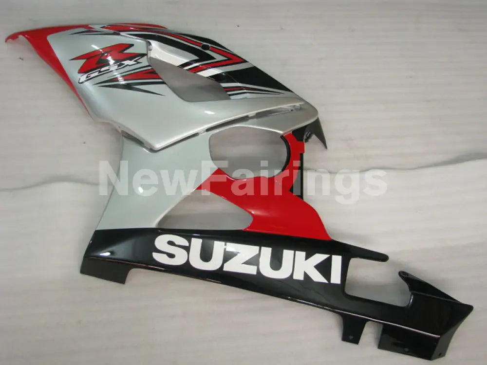 Red and Silver Black Factory Style - GSX - R1000 05 - 06