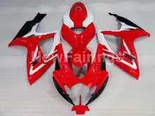 Load image into Gallery viewer, Red and White Black Factory Style - GSX-R600 06-07 Fairing