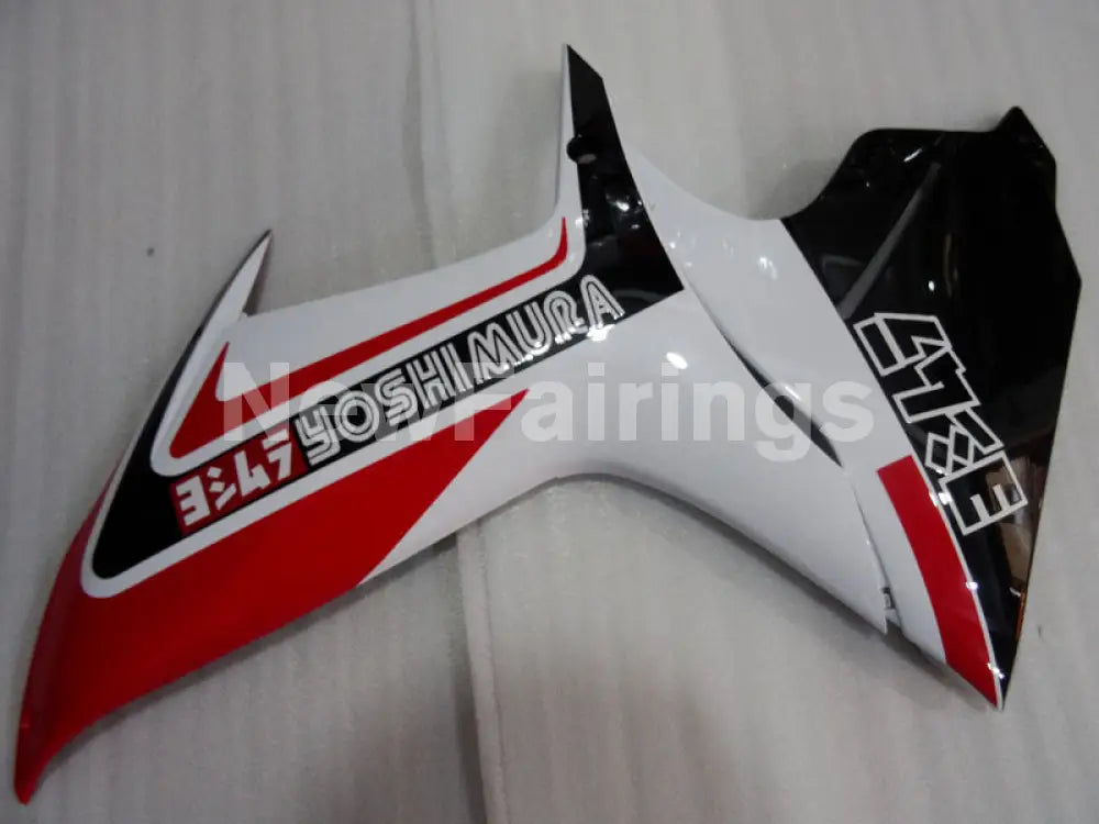 Red and White Black Yoshimura - GSX-R750 11-24 Fairing Kit