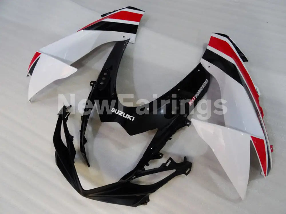 Red and White Black Yoshimura - GSX-R750 11-24 Fairing Kit