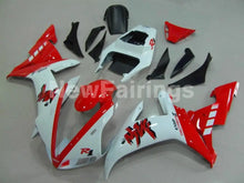 Load image into Gallery viewer, Red and White Factory Style - YZF-R1 02-03 Fairing Kit