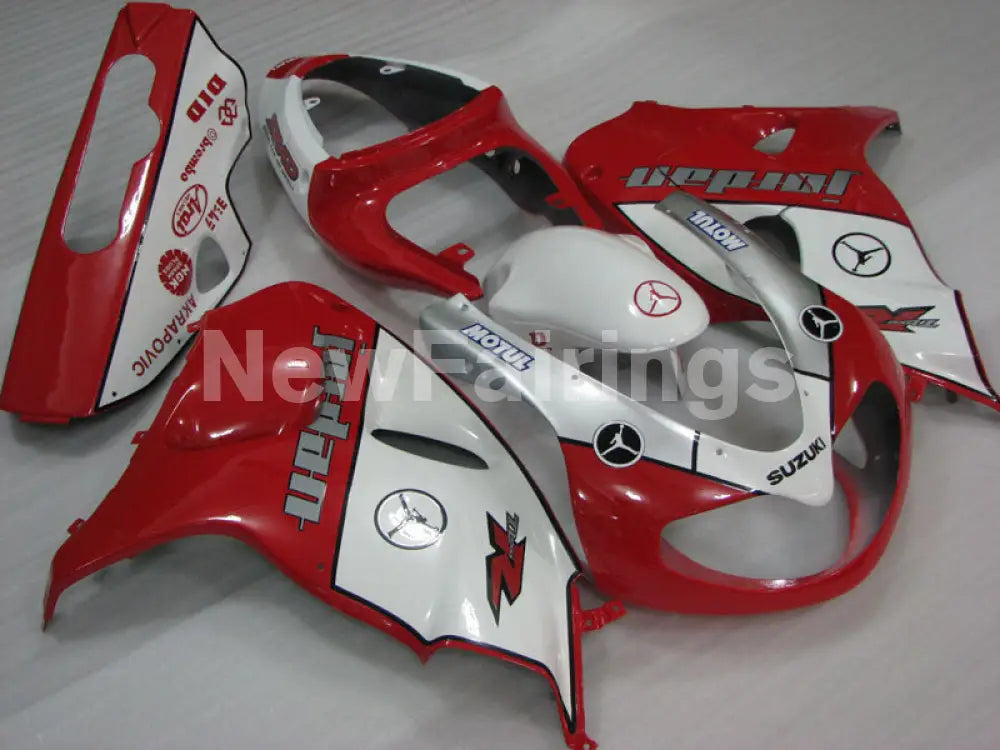 Red and White Jordan - TL1000R 98-03 Fairing Kit - Vehicles