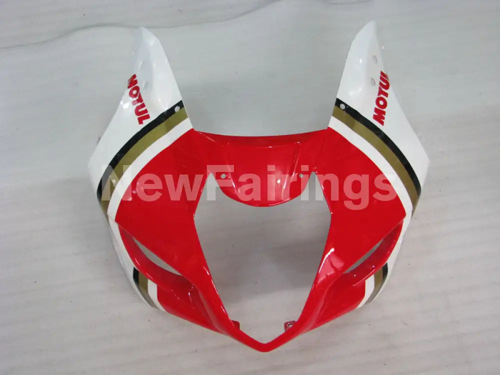 Red and White Lucky Strike - GSX - R1000 03 - 04 Fairing