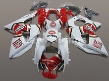 Load image into Gallery viewer, Red and White Lucky Strike - GSX - R1000 09 - 16 Fairing