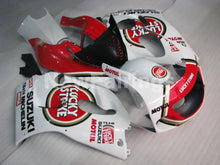 Load image into Gallery viewer, Red and White Lucky Strike - GSX-R600 96-00 Fairing Kit -