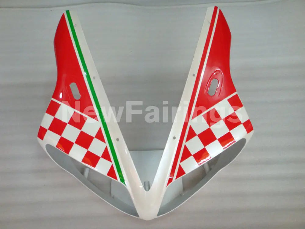 Red and White Scorpion - YZF-R1 02-03 Fairing Kit