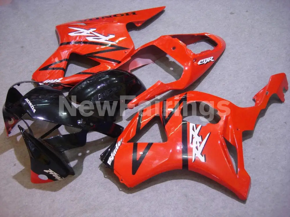 Red Black Factory Style - CBR 954 RR 02-03 Fairing Kit -