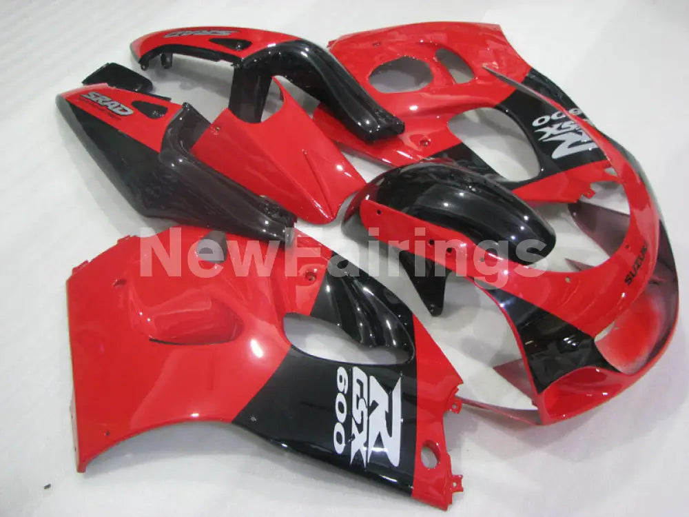 Red and Black Factory Style - GSX-R750 96-99 Fairing Kit