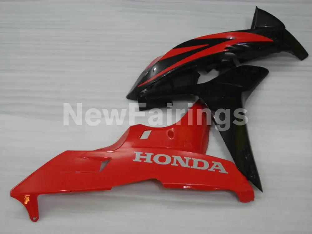 Red and Black White Factory Style - CBR600RR 07-08 Fairing