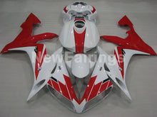 Load image into Gallery viewer, Red White Factory Style - YZF-R1 04-06 Fairing Kit