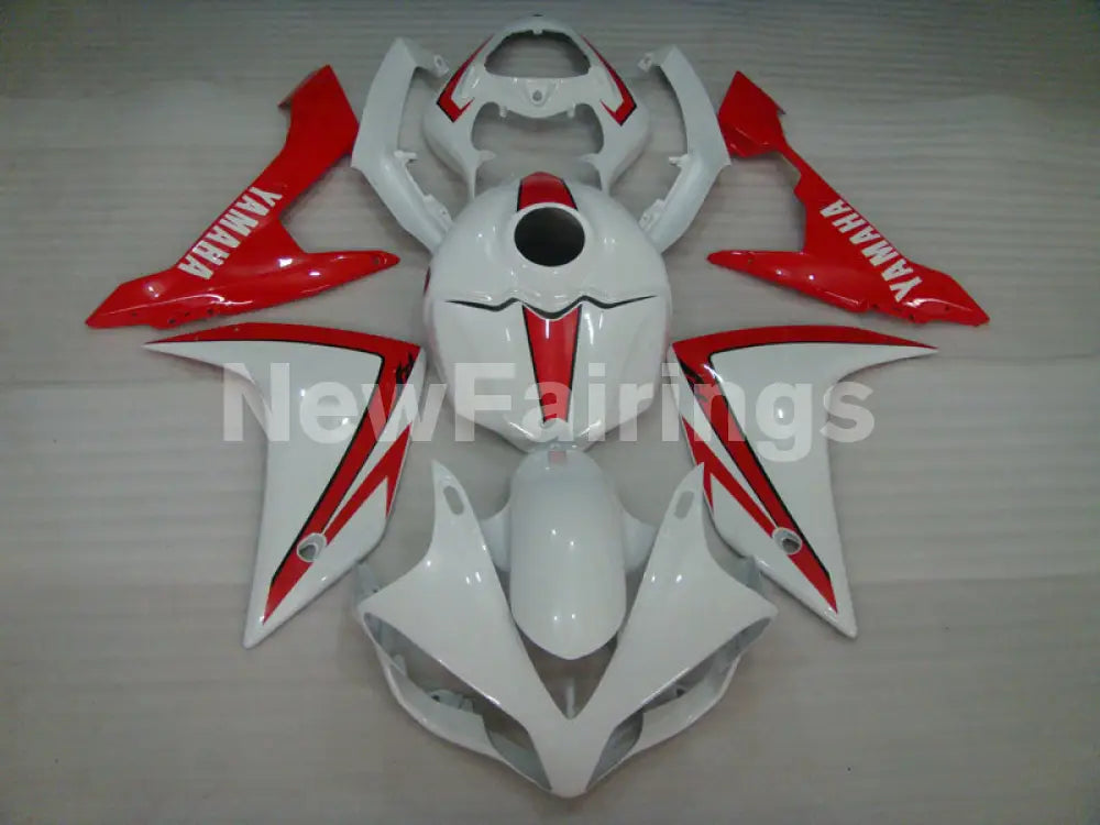 Red White Factory Style - YZF-R1 07-08 Fairing Kit